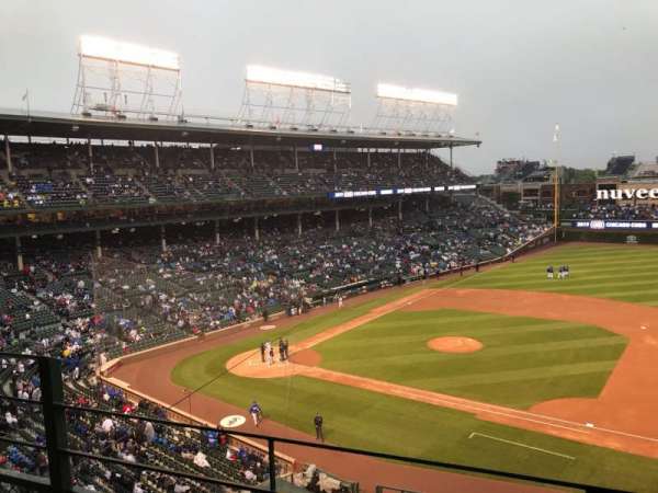 Wrigley Field, section: 326R, row: 2, seat: 6