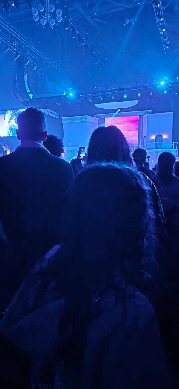Crypto.com Arena, section: Floor 3, row: 14, seat: 1