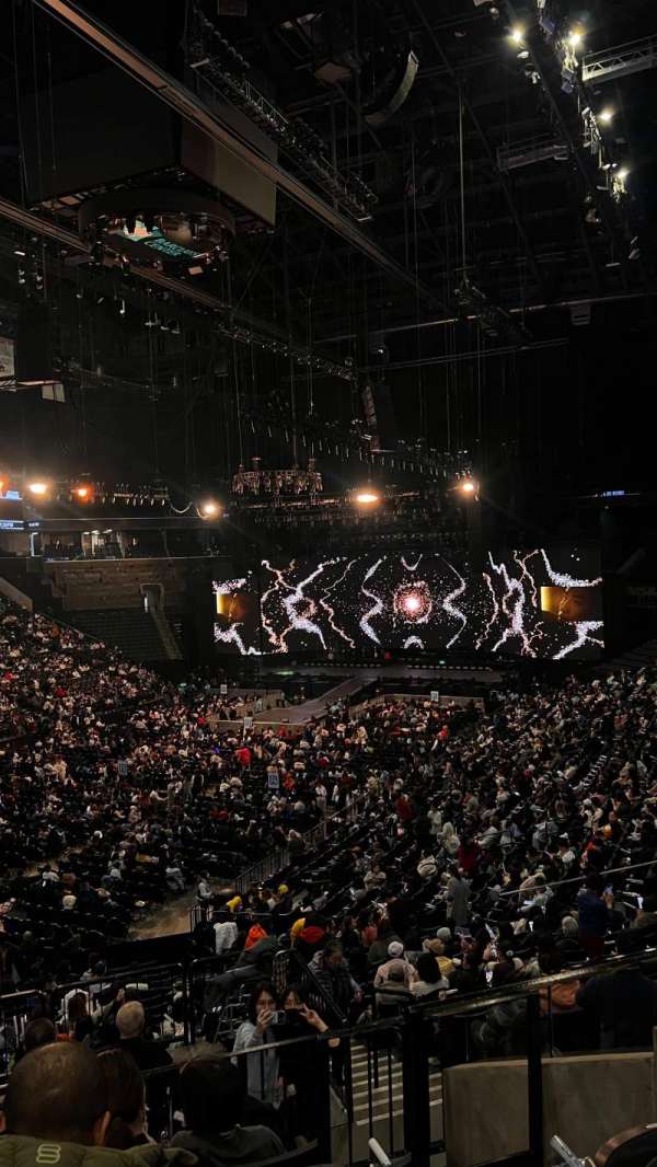 Barclays Center, section: 112, row: 8, seat: 15