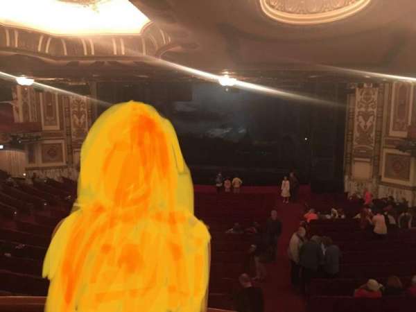 Cadillac Palace Theater, section: Dress Circle RC, row: A, seat: 225