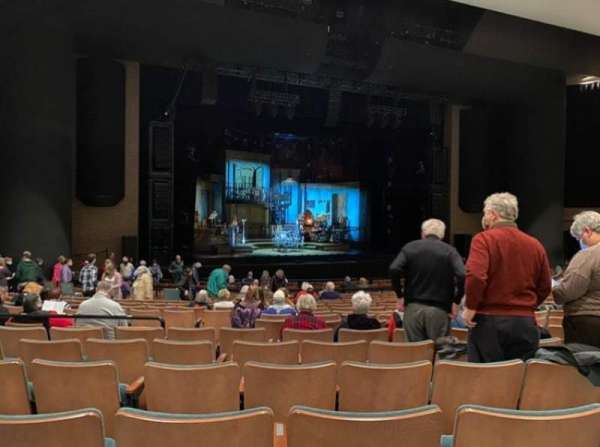 Wharton Center, section: ORCH, row: P, seat: 52