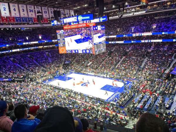 Xfinity Mobile Arena, section: 216, row: 4, seat: 8