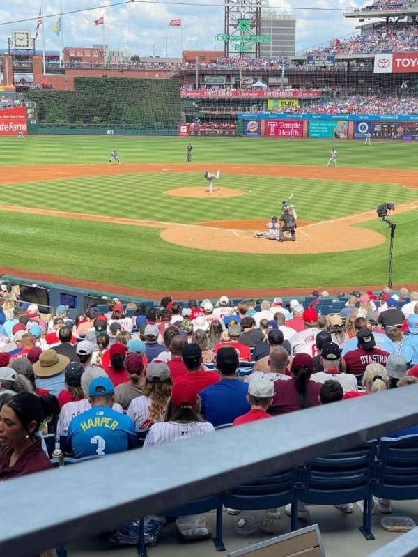 Citizens Bank Park, section: 125, row: 25, seat: 4