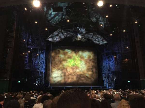 Apollo Victoria Theatre, section: Stalls, row: T, seat: 33