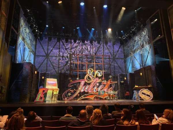Stephen Sondheim Theatre, section: Orchestra C, row: G, seat: 114