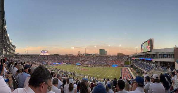 Gerald J. Ford Stadium, section: 201, row: 16, seat: 11