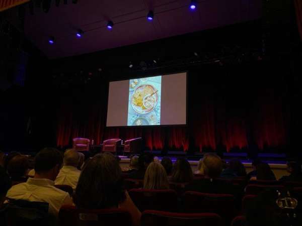 The Town Hall, section: Orchestra RC, row: G, seat: 120