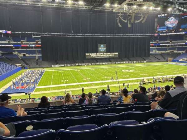 Lucas Oil Stadium, section: 243, row: 8, seat: 20