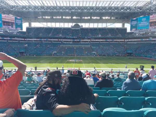 Hard Rock Stadium, section: 118, row: 30, seat: 11
