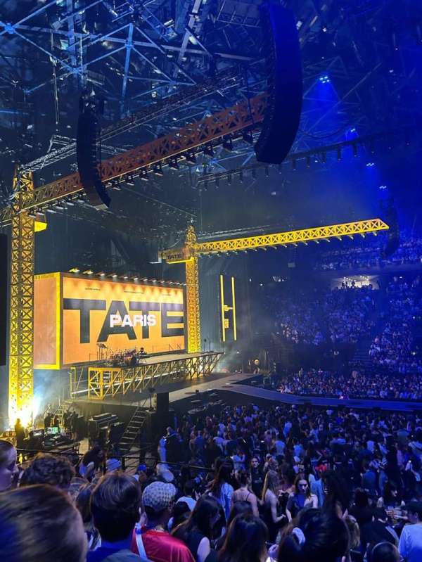 Accor Arena, section: Balcon O, row: 14, seat: 08