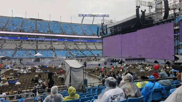 Bank of America Stadium, section: 112, row: 11, seat: 5