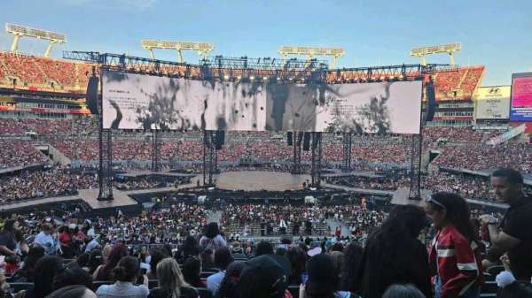 Raymond James Stadium, section: 210, row: P, seat: 13