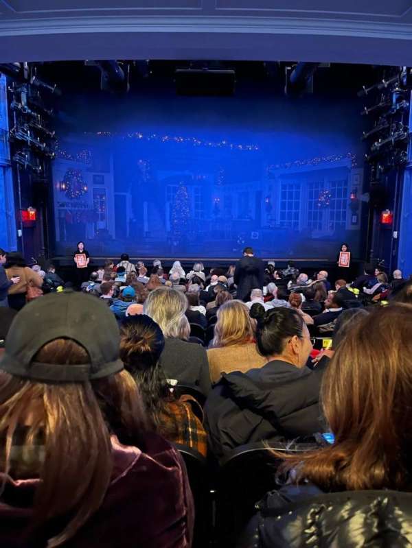 Hayes Theater, section: Orchestra C, row: Q, seat: 106