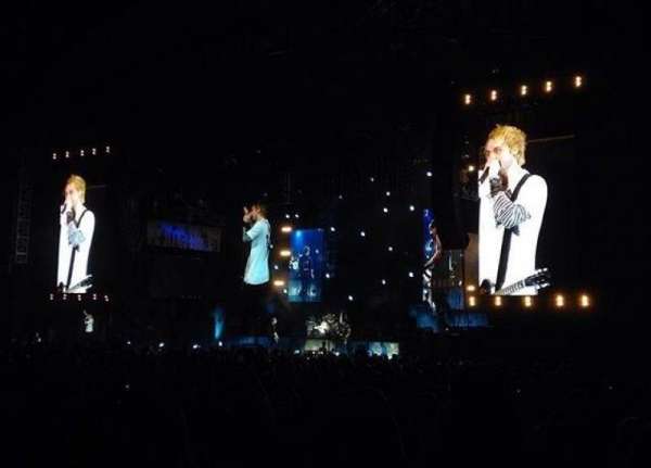 Jones Beach Theater, section: E, row: TT, seat: 9