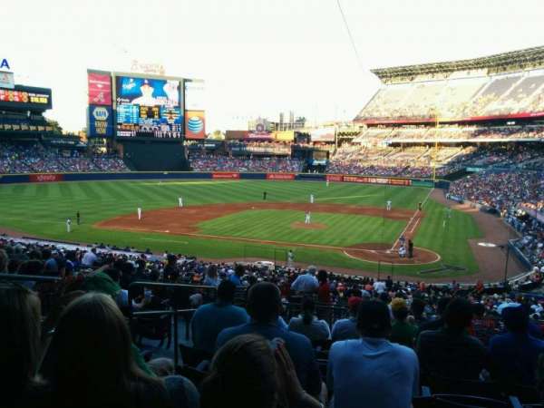 Turner Field, section: 206, row: 11, seat: 5