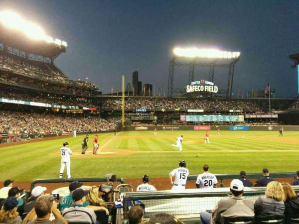 T-Mobile Park, section: 125, row: 10, seat: 1
