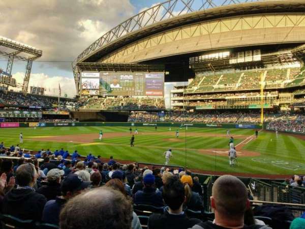 T-Mobile Park, section: 134, row: 19, seat: 4