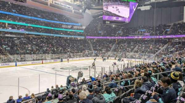 Climate Pledge Arena, section: 04, row: N, seat: 2