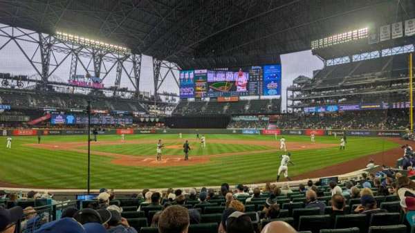 T-Mobile Park, section: 129, row: 12, seat: 2