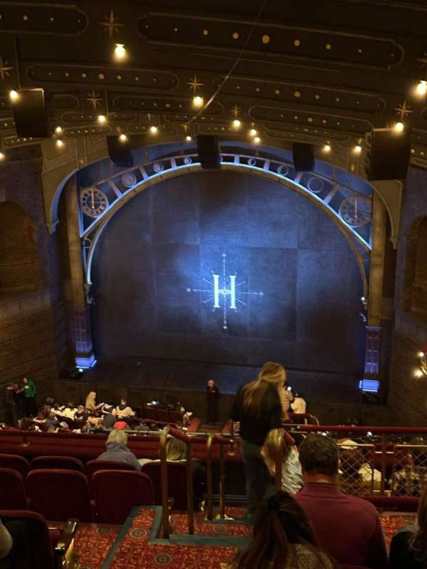 Lyric Theatre, section: Balcony R, row: H, seat: 2