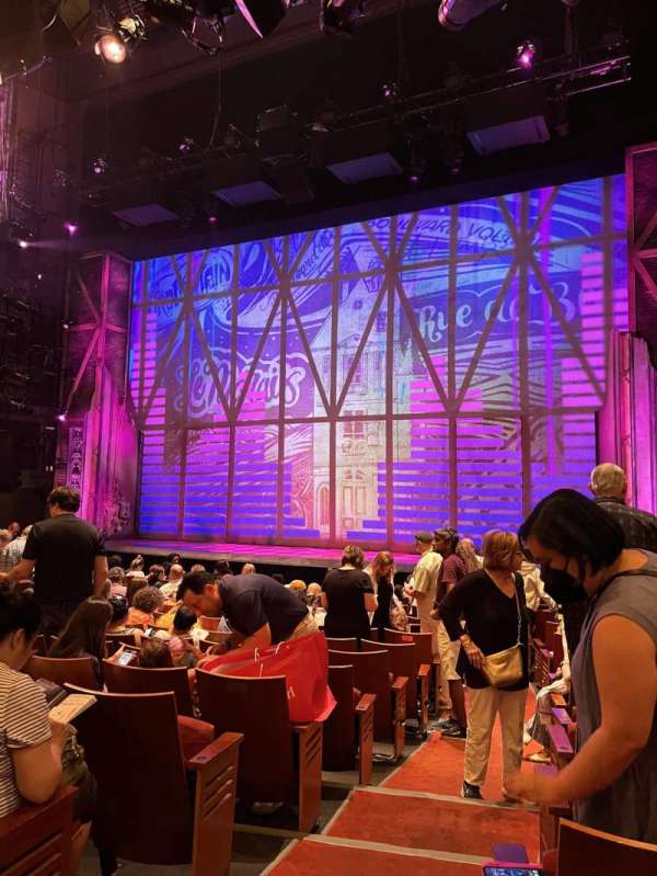 Stephen Sondheim Theatre, section: Orchestra R, row: N, seat: 6