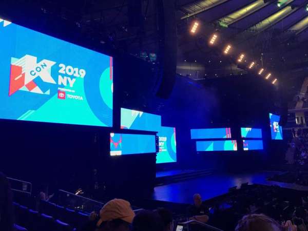 Madison Square Garden, section: 116, row: 8, seat: 16