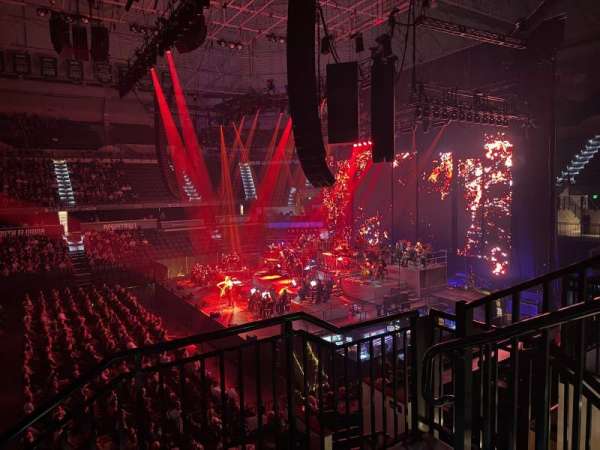 Yuengling Center, section: 214, row: P, seat: 1