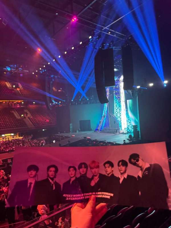 Ziggo Dome, section: 103, row: 6, seat: 56
