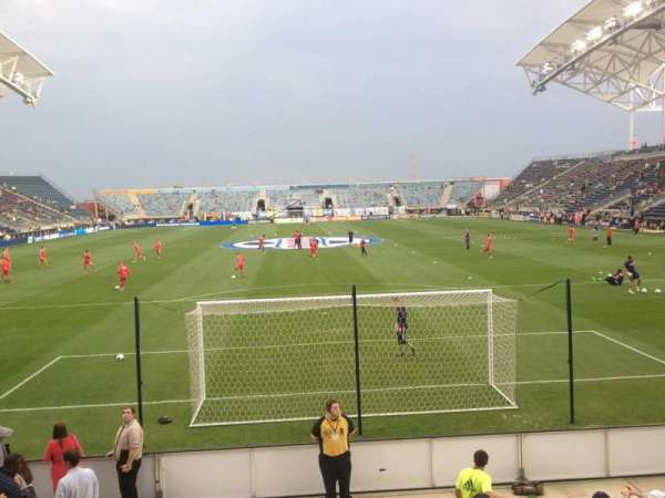 Subaru Park, section: 117, row: J, seat: 13