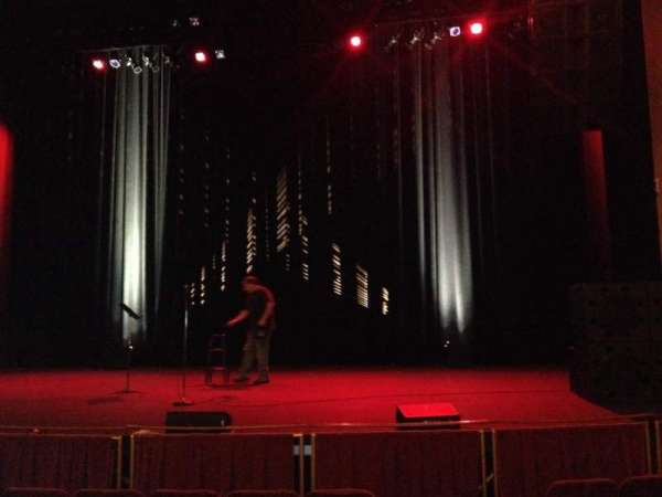 Strand Theatre at the Appell Center, section: orchestra center, row: G, seat: 101