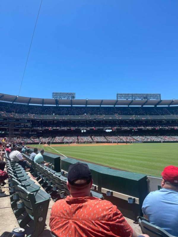 Angel Stadium, section: 133, row: C, seat: 3