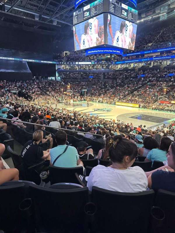 Barclays Center, section: 20, row: 18, seat: 11