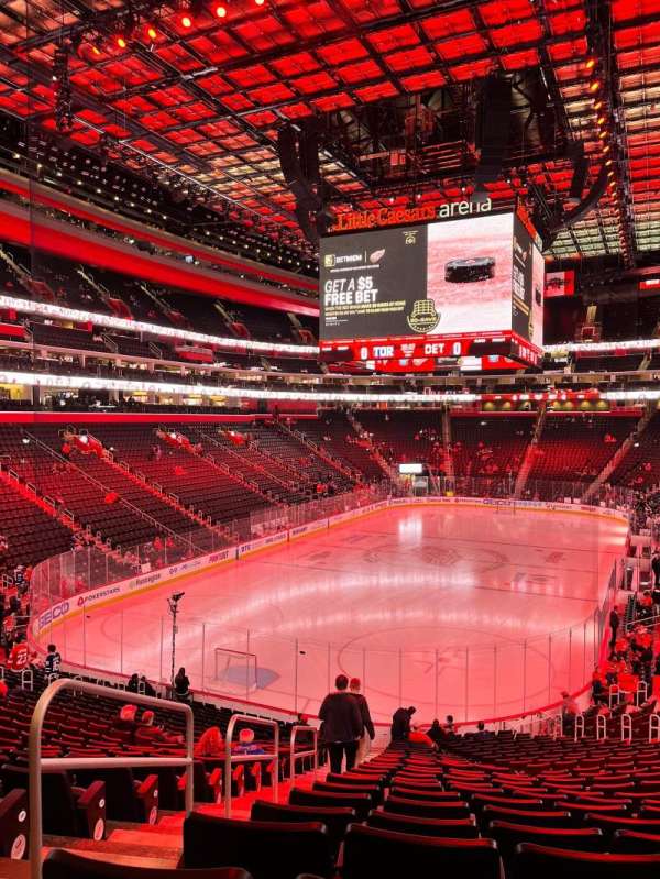 Little Caesars Arena, section: 101, row: 24, seat: 24