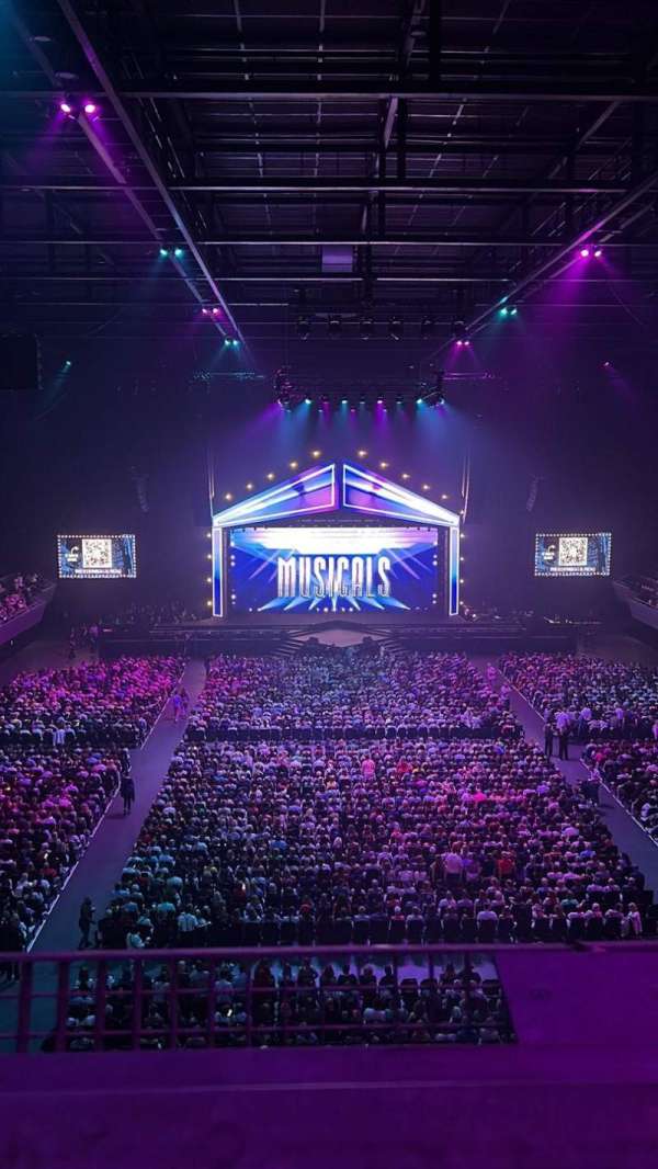 Ziggo Dome, section: 208, row: 1, seat: 244