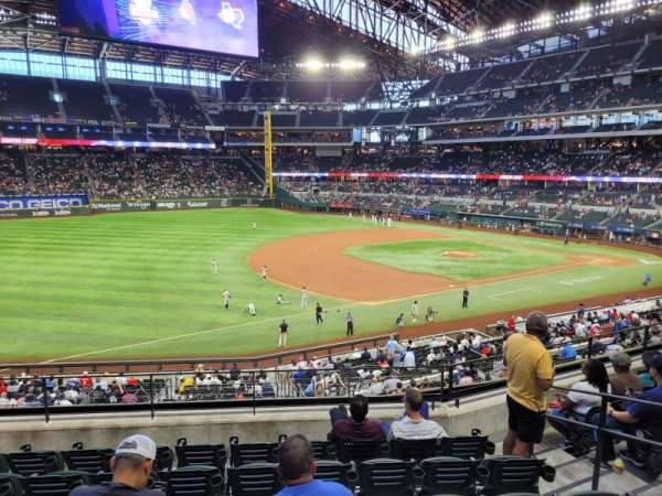 Globe Life Field, section: 105, row: 7, seat: 13