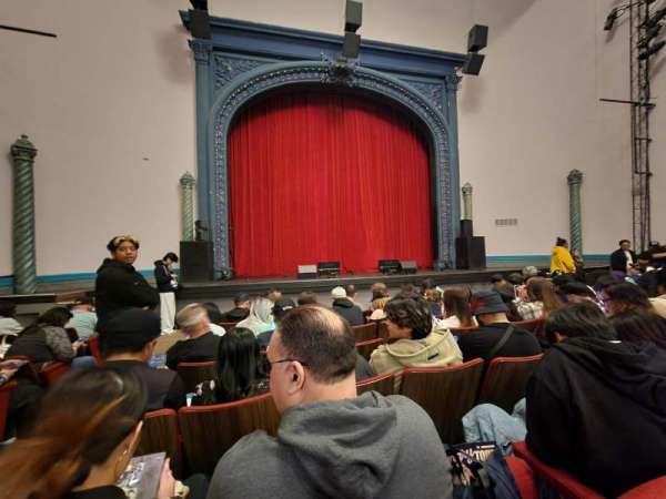 Victoria Theatre, San Francisco, section: Orchestra, row: F, seat: 102