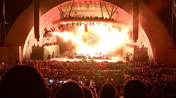 Hollywood Bowl, section: G1, row: 11, seat: 17
