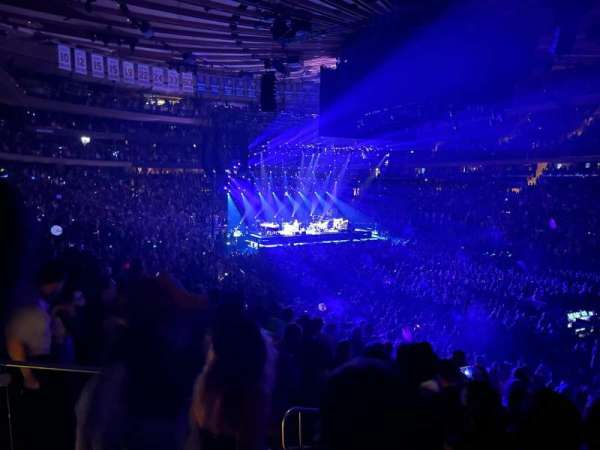 Madison Square Garden, section: 120, row: 20, seat: 2