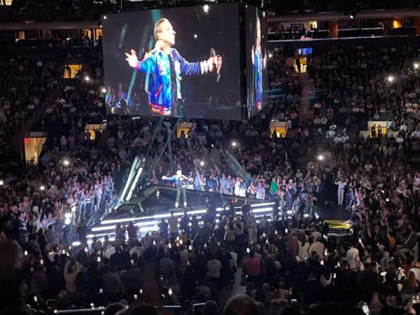 Madison Square Garden, section: 108, row: 21, seat: 3