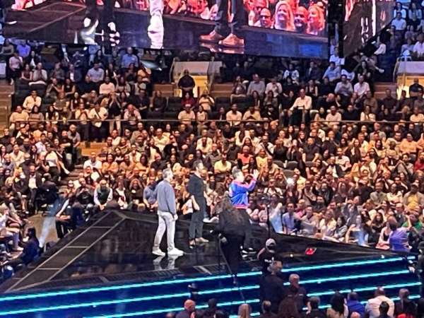 Madison Square Garden, section: 108, row: 21, seat: 3