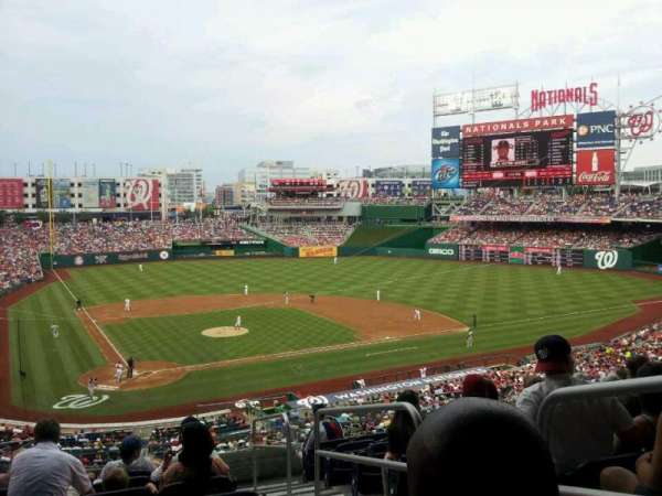 Nationals Park, section: 216, row: J, seat: 1