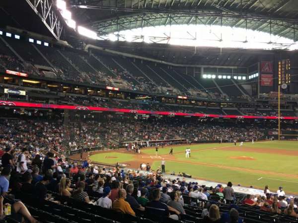 Chase Field, section: 115, row: 31, seat: 20