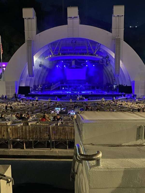Hollywood Bowl, section: G1, row: 6, seat: 29