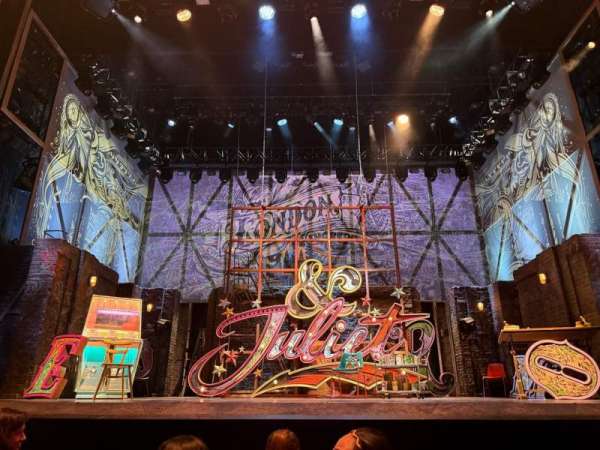 Stephen Sondheim Theatre, section: Orchestra C, row: D, seat: 109