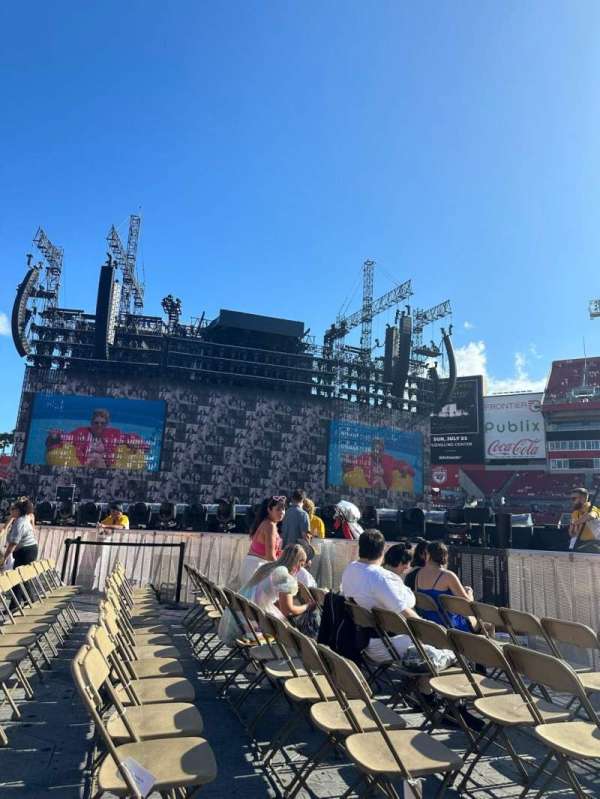 Raymond James Stadium, section: L, row: 4, seat: 1