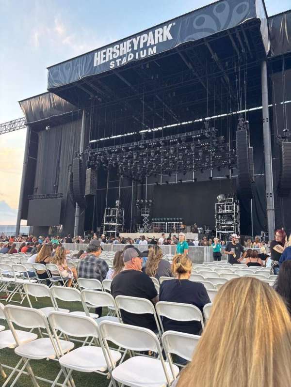 hershey park stadium, section: A, row: 16, seat: 8