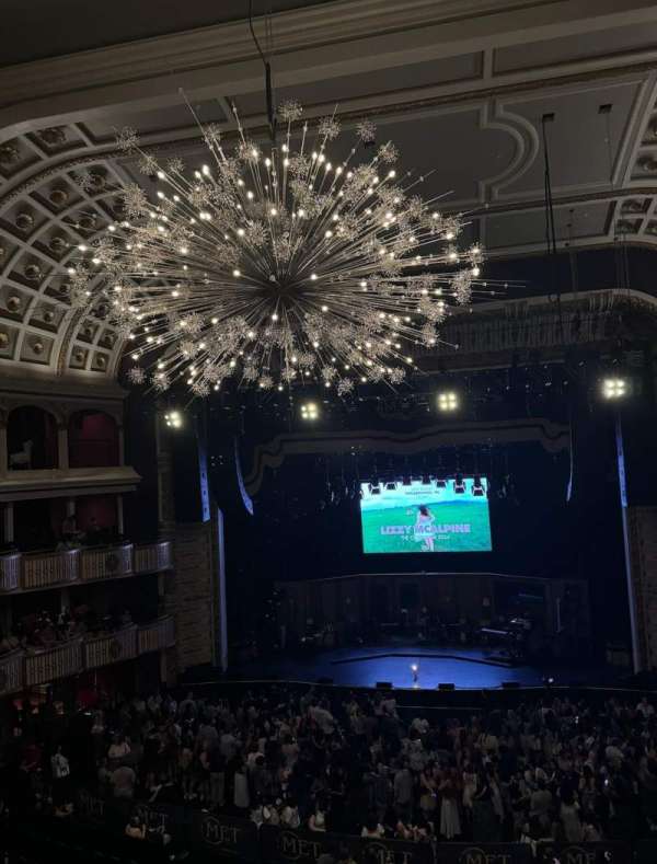 The Met Philadelphia, section: LOGE 3, row: A, seat: 3