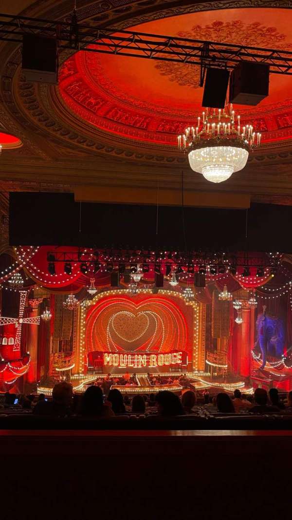 Regent Theatre, Melbourne, section: Dress Circle, row: Q, seat: 18
