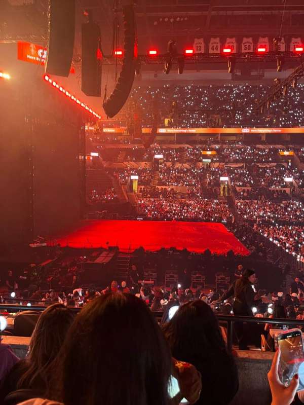 Frost Bank Center, section: 109, row: 22, seat: 8