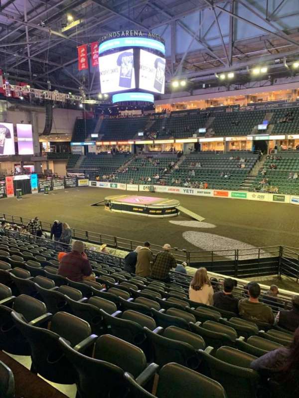 Angel of the Winds Arena, section: 119, row: 15, seat: 1